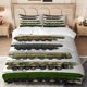 thumbnail image 1 of 3pcs Ballistic Missile Launcher Display Printed Bedding Set Includes a Duvet Cover And Two Pillowcases, 1 of 1