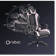 thumbnail image 5 of Silla Gamer Nibio GC035 Reclinable 160° Apoya Pies Rosa, 5 of 6