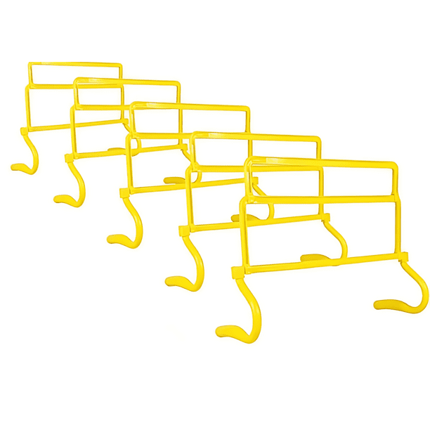 Pack X5 Vallas De Salto Con Altura Ajustable Para Entrenamiento Deportivo