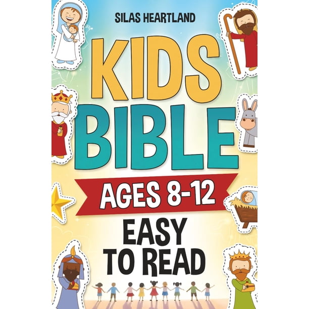 Biblia para niños publicada de forma independiente para edades de 8 a 12 años, lectura fácil