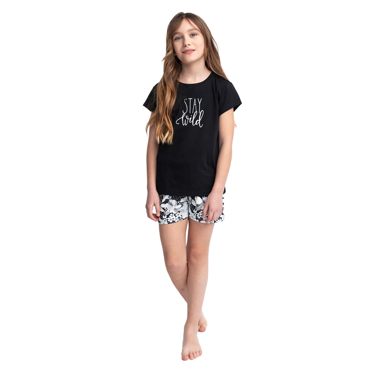 Pijama Niña Algodón Verano C1 Top