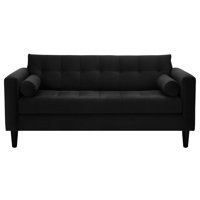 Bodevir - Sofa Retro 3C Felpa 00 Negro