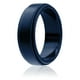 thumbnail image 1 of Anillo De Boda De Silicona - Estilo Borde Escalonado - Azul De Para - Anillo, 1 of 2