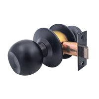 Cerradura Cilíndrica Poli Sfera Libre Paso Negro