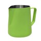 thumbnail image 2 of Jarra Para Hacer Espuma De Leche De Acero Inoxidable, Jarra Para Café Exprés Con Leche, Color Verde, 2 of 3