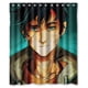 thumbnail image 1 of Cortina de ducha de Percy Jackson, juego de cortinas de baño con ganchos, tamaño 60 x 72 pulgadas, 1 of 3