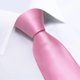 thumbnail image 3 of Corbatas Seda Hombres, Paño Y Colleras. Modelos De Un Tono rosa Talla Única, 3 of 6