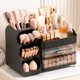 thumbnail image 1 of CADDY Asdbko Organizador de Maquillaje Negro con Soporte para Brochas, 1 of 7