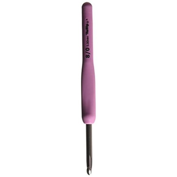 Aguja de ganchillo Tulip Company Tulip Etimo Rose, 8,5 mm/5 mm