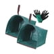 thumbnail image 5 of Bolsas de jardín de 2 piezas de espesor de jardín Bolsas de desechos de hojas de jardín Bolsas de jardinería recolectando hojas para parques de césped 150L 59CMX56CMX43CM, 5 of 5