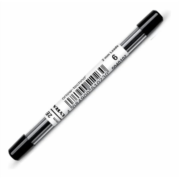 Minas Lyra Orlow-techno 2.0 Mm 2b Tubo X6 Unidades Dibujo