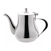 Genérico - Tetera De Té De Acero Inoxidable, 500 Ml