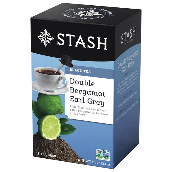 Té Negro Earl Grey Doble Bergamota 18 Bolsas