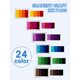 thumbnail image 3 of Juego de 6 almohadillas de tinta lavables MERDTTES Rainbow, 3 of 7