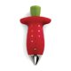 thumbnail image 1 of Descorazonador de fresas Chef'n Stem Gem rojo y verde, 1 of 9