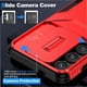 thumbnail image 3 of Funda Resistente para Samsung Galaxy S25 Plus 5G con Tapa Deslizante y Protección Militar Rojo, 3 of 6