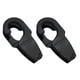 thumbnail image 1 of Perchas para guardabarros Extreme Max 3005.5014 1.25, color negro, paquete de 2 unidades, 1 of 9