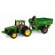 thumbnail image 1 of Tractor de juguete John Deere ERTL Big Farm con carro de cereales J&M 1:64, 1 of 1