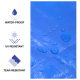 thumbnail image 2 of Lona impermeable para camping y protección 20x20 azul, 2 of 3