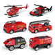 thumbnail image 1 of Juego De 6 Modelos De Camión De Bomberos Rojo, 1 of 3