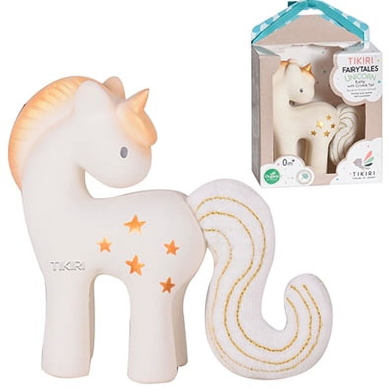 Tikiri - Mordedor Unicornio Dorado 13 Cm Caja