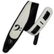 thumbnail image 2 of Correa para Guitarra y Bajo Raven Straps Jaco 3 - White Marfil Black, 2 of 3