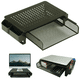 thumbnail image 1 of Base Soporte Metálico Monitor Pc Notebook Cajón Organizador Negro, 1 of 6