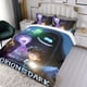 thumbnail image 3 of Orion y la Oscuridad Conjunto de sábanas temático, trío de piezas, cómodo y amigable con la piel, diseño único, regalo de decoración para el hogar para familiares, amigos y fans, 90 cm * 190 cm, 3 of 6