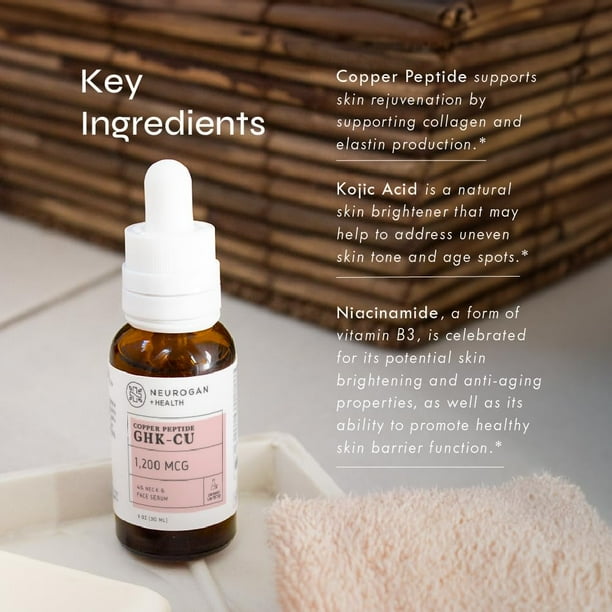 Srum Neurogan Health GHK-Cu con pptidos de cobre al 4%, 30 ml | Lider