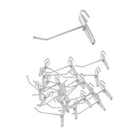 Magideal - Ganchos Para Exhibición De Rejilla, Organizador De Ganchos Colgantes, Perchas De Metal A Prueba De Óxido Para Garaje, Joyería, Tienda Minorista, 25 Ud 105 Cm