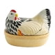 thumbnail image 5 of Diseño De Pollo Cesta De Almacenamiento De Huevos Recipiente De Almacenamiento De Huevo Para Cerámica De Verduras De Despensa Colorida, 5 of 5
