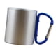 thumbnail image 1 of Vasos Con Mosquetón Taza Para Acampar Viajes Al Aire Libre Metal Senderismo Escalada 150ml Azul, 1 of 5