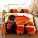 thumbnail image 1 of Samurai Champloo Bedding Set Duvetcover Comforter Bed Set Quilt Cover Pillowcase Boys Girls Adults, 1 of 5