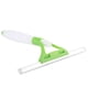 thumbnail image 1 of Limpiador de vidrios multiusos de una sola pieza con rociador de agua, limpiacristales y raspador de vidrio (verde), 1 of 8