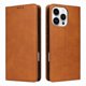 thumbnail image 2 of Funda Cartera para iPhone 14 Pro con Ranuras Tarjetas y Soporte - Protección Completa Marrón, 2 of 5
