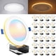 thumbnail image 1 of Luminaria Sunco Lighting LED empotrable regulable de 6" – paquete de 24, 1 of 7