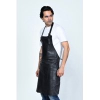 Delantal Sharo Cuero Natural Estiloso Multipropósito
