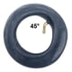 thumbnail image 2 of Cámara Scooter Chaoyang 200x50 Valvula Auto Curva 45° Negro, 2 of 4