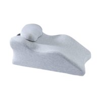 Magideal - Cojín De Apoyo Para Piernas, Cómodo Cojín De Cuña Para Cama Portátil, Almohada De Elevación De Piernas, Almohada De Espuma Viscoelástica, Cojín Para Gris