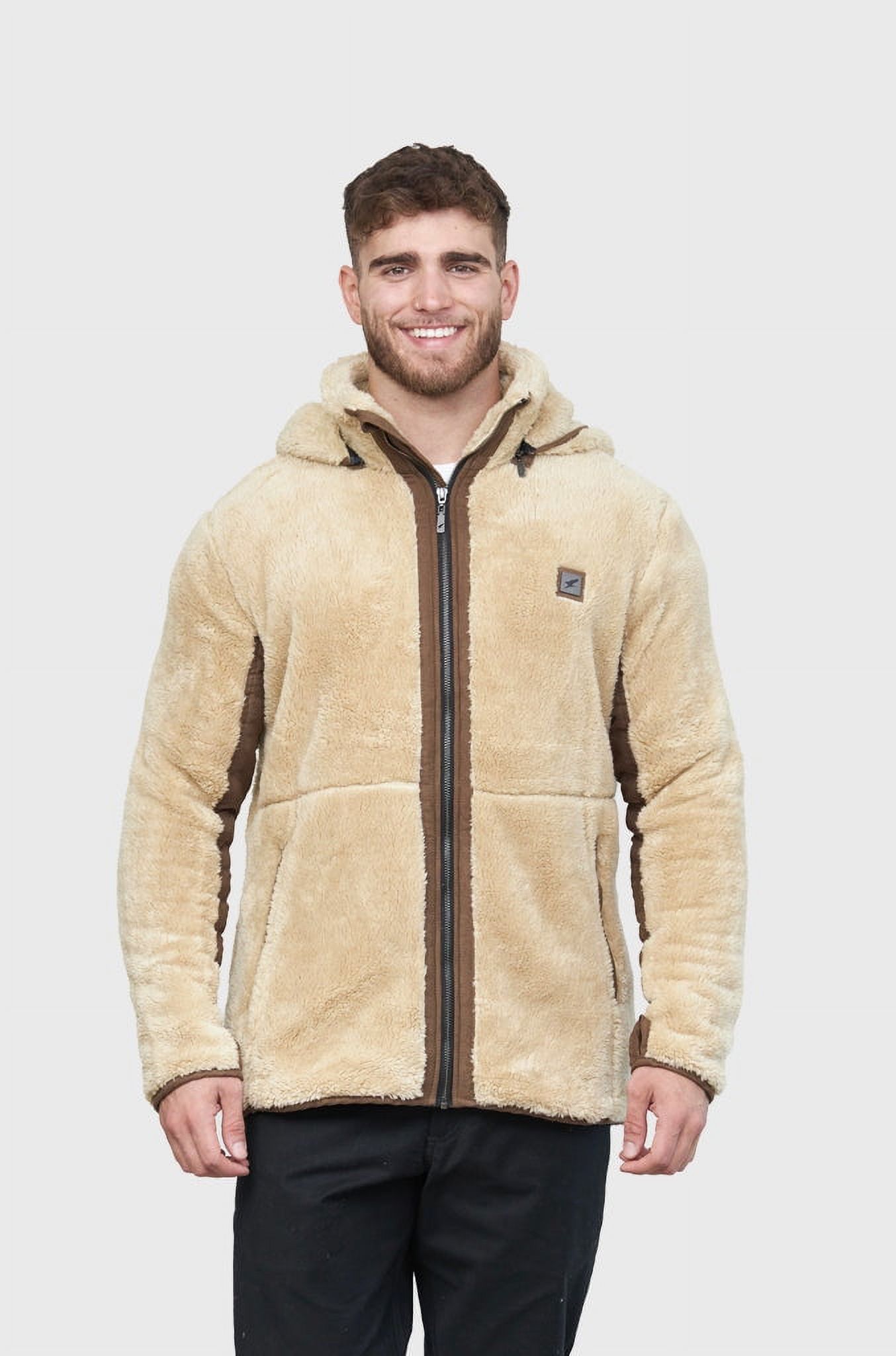 Chaqueta Shaggy Lander Taupe Hombre Falcone