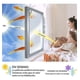 thumbnail image 3 of Privacidad Vinilos Espejo Pelicula Para Ventanas - Plateado gris 100CM* 10 Mtrs, 3 of 9