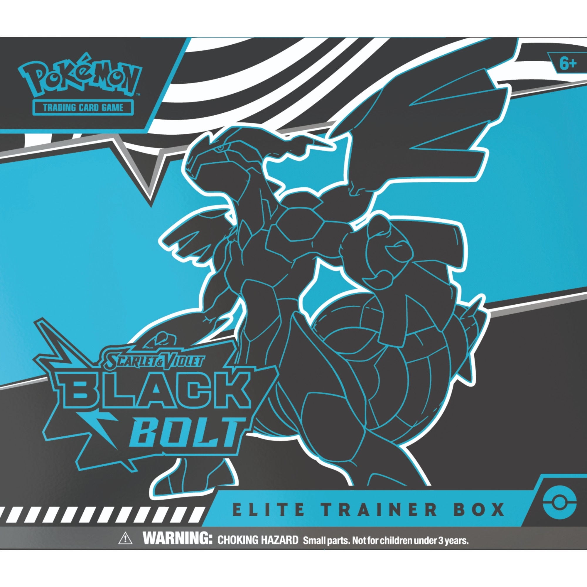 Pokémon - Cartas Coleccionables Caja Entrenador Élite Escarlata Y Púrpura-Fulgor Negro Inglés