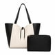 thumbnail image 1 of Cartera Blanco Con Negro 55x30x15, 1 of 3