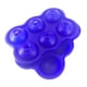 thumbnail image 4 of Bandeja De Bolas De Cubitos De Hielo Redonda Molde De Esfera De Silicona Cócteles De Whisky Azul Oscuro, 4 of 5