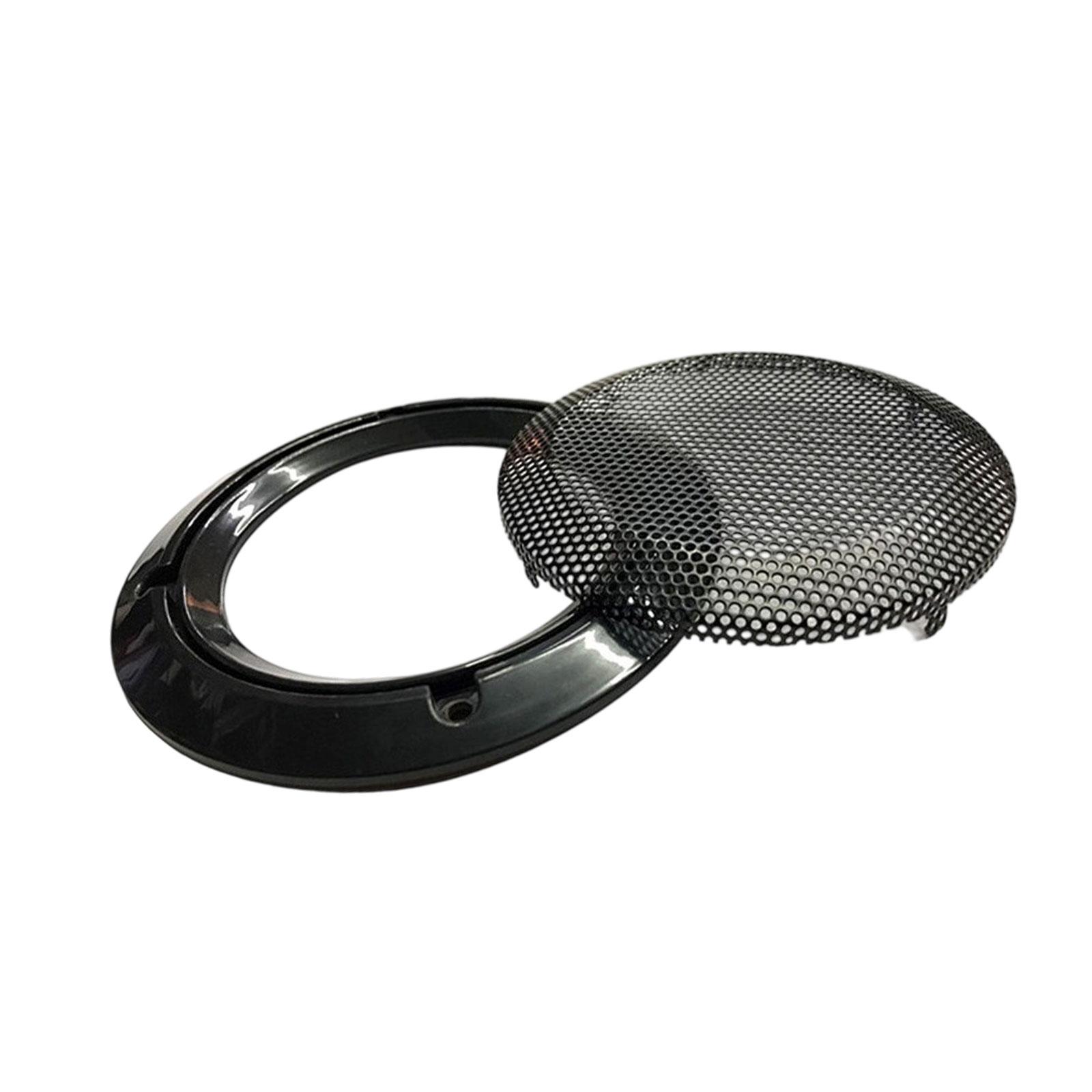 Magideal - Rejilla De Altavoz De 3,5 Pulgadas, Malla Metálica, Redonda, Accesorio De Audio, Protector Decorativo, Protector De Altavoz Para Presentaciones En Esc