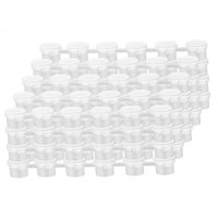 Magideal - Botes De Pintura Vacíos, Tiras De Pintura Vacías Para Niños, Contenedores De Almacenamiento De Pintura Acrílica Ligeros, Mini Vasos De Pintura Para Fi 20 Piezas 2Ml 15Cm