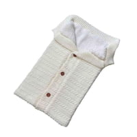 Mundo Online - Saco De Dormir Manta Para Bebe Recién Nacido Ultrasuave Blanco