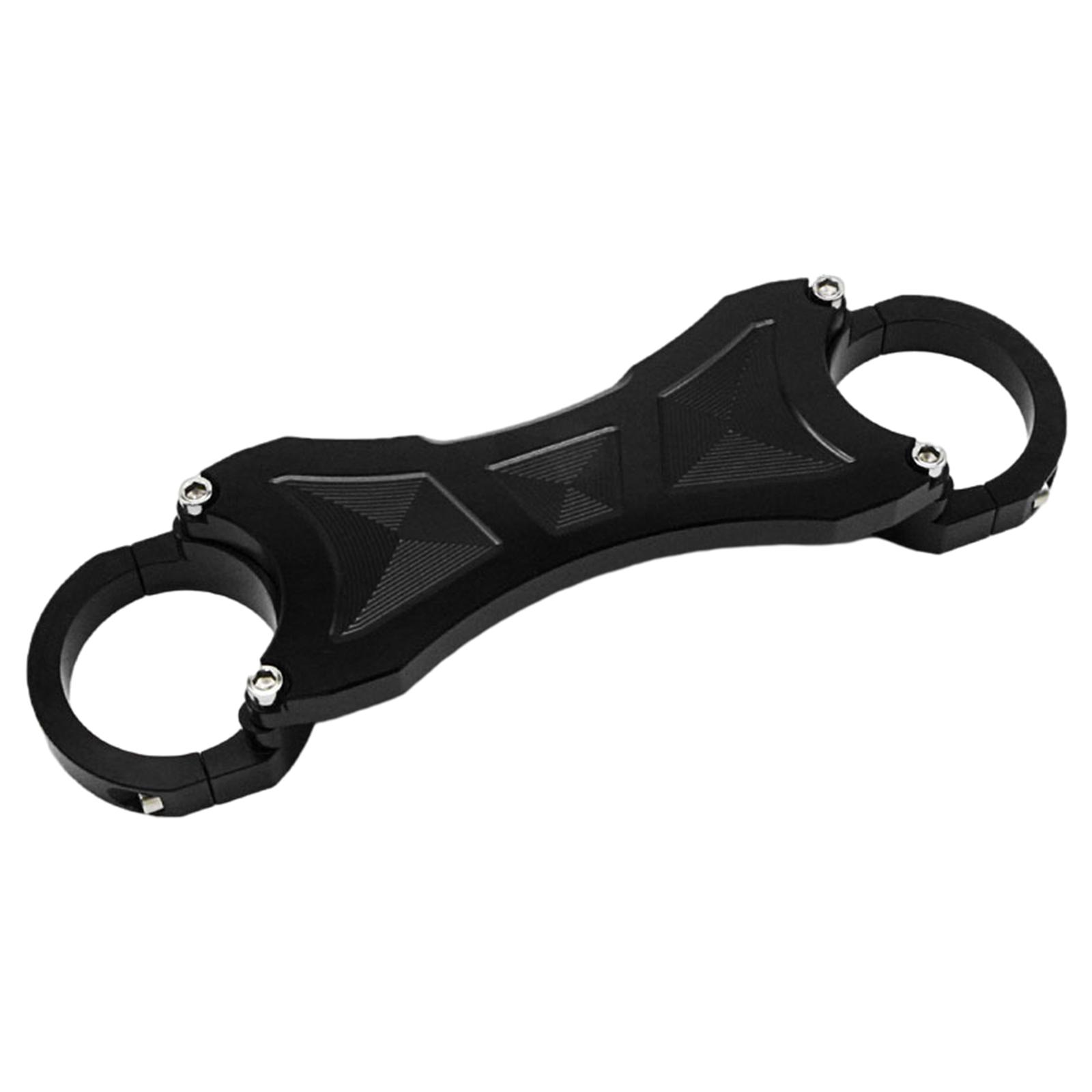 Magideal - Amortiguador De Motocicleta, Soporte De Suspensión, Horquilla Delantera Trasera, Equilibrador, Accesorios Para Xmax250 400 300 2017 2018 2019 2020 Negro