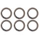 thumbnail image 1 of 6 Anillos O De Puerta De Resorte De 32 Mm Para Llaveros, Correa Para Bolso, Artesanía, Bronce Rojo, 1 of 5