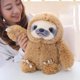 thumbnail image 2 of Peluche Winsterch, bonito perezoso, para niños, 40 cm, 2 of 8